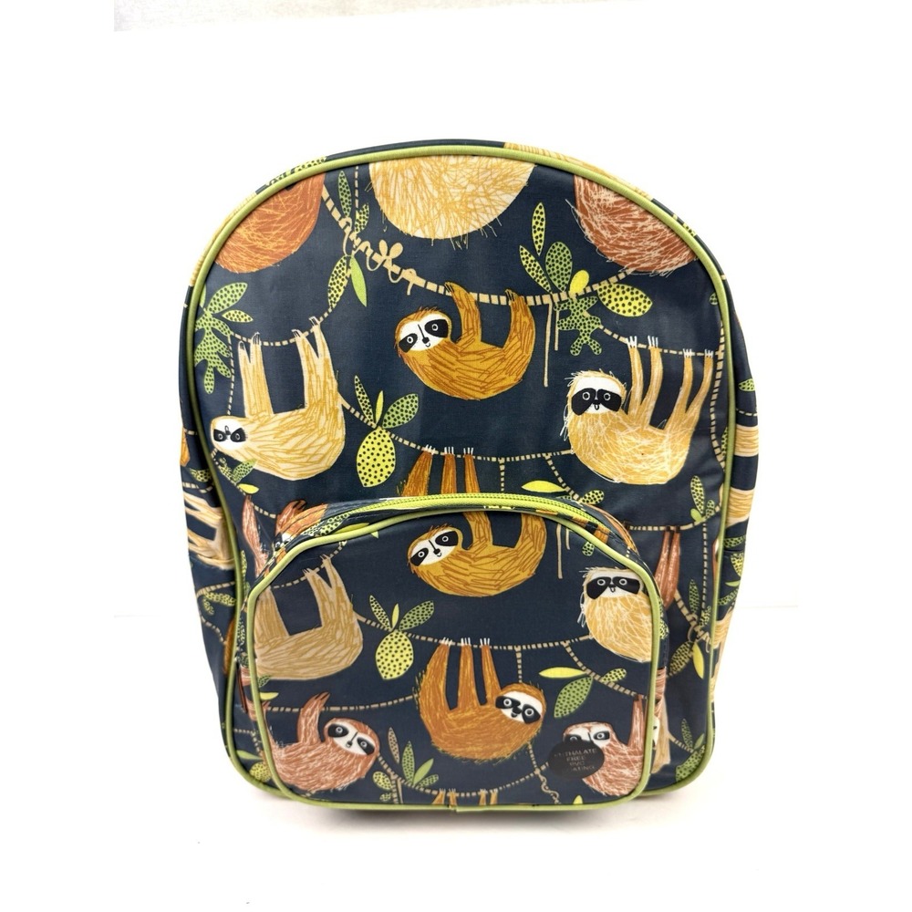 Ulster Weavers Otter Jungle Backpack Coated Canvas Book Bag Whimsical Brand New